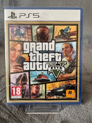 Grand Theft Auto V (PS5)   New & Sealed   GTA 5 - English Version