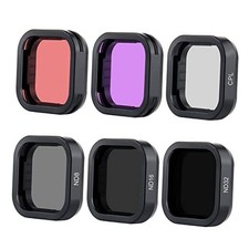 ND Filter/Snorkel Filter 6-Pack Accessories 6-Pack Filter for Hero 9 10 11 12