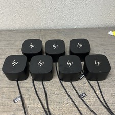HP Thunderbolt HSN-IX01 120W G2 Docking Station  Lot Of 7  Grade C