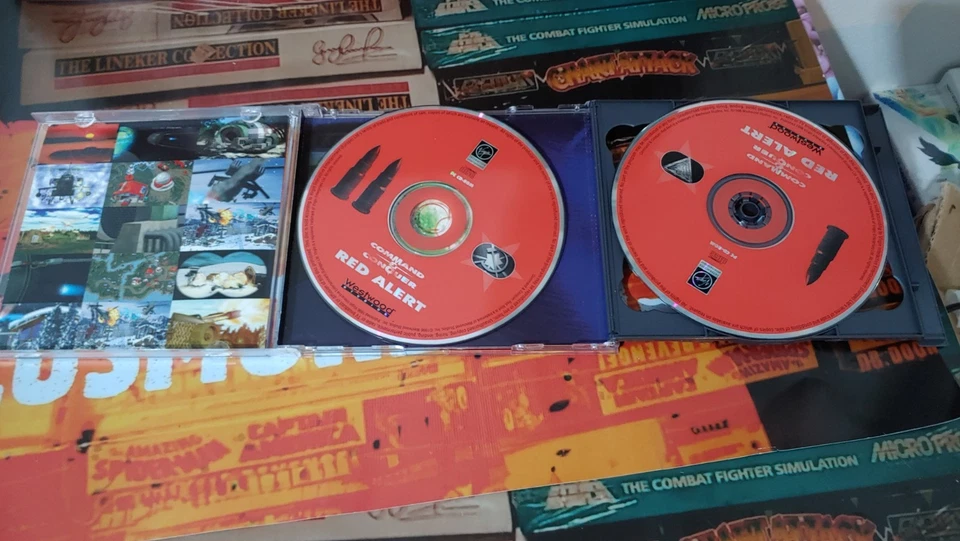 Command & Conquer Red Alert (1995) IBM PC (2 CD, Manual, Box) classic CIB works - Bild 4 von 4