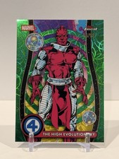2026 Topps Finest Fantastic Four High Evolutionary NZ-039 Green Kaleidoscope/99