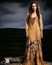 Jessalyn Gilsig "Siggy" Vikings Signed 8x10 Photograph Beckett Authenticated