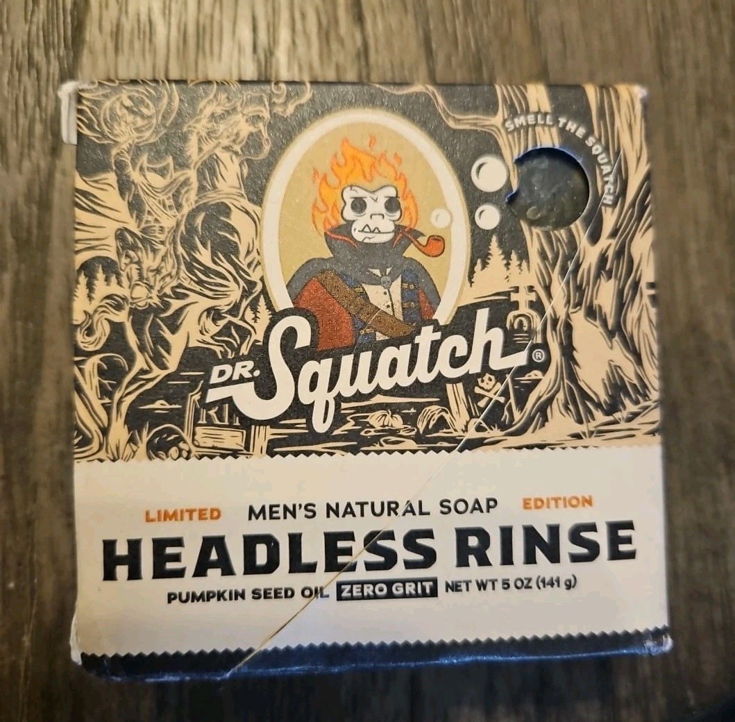 Dr Squatch Halloween Limited Edition Headless Rinse