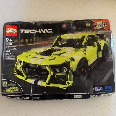 LEGO Technic Ford Mustang Shelby GT500 42138 Complete Set 544 Pieces Boxed