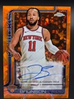 2025-26 Topps Chrome Sapphire Jalen Brunson TCA-JB #/25