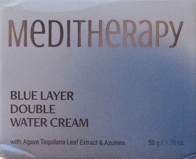Meditherapy Blue Layer Double Water Cream 50g Hydrating Moisture Anti-Wrinkles