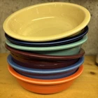 Fiesta Ware 7” Medium Bowl Lot 6 Soup Cereal Fiesta Rainbow Homer Laughlin HLC