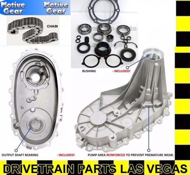 NEW GM Chevy NP261 261 NP263 263 Transfer Rear Case Half HD Package