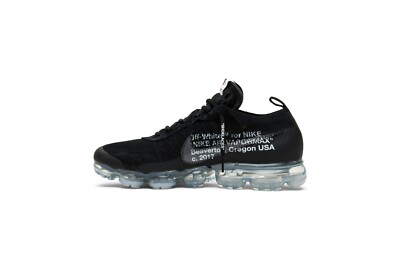 Off-white × Nike Air Vapormax Black AA3831-002 Men's Size | eBay