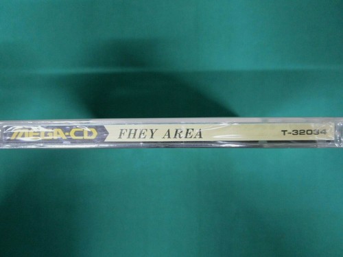 Mega CD -- Fhey Area  -- New & Sealed!! JAPAN GAME. SEGA. 12207 - Picture 4 of 5