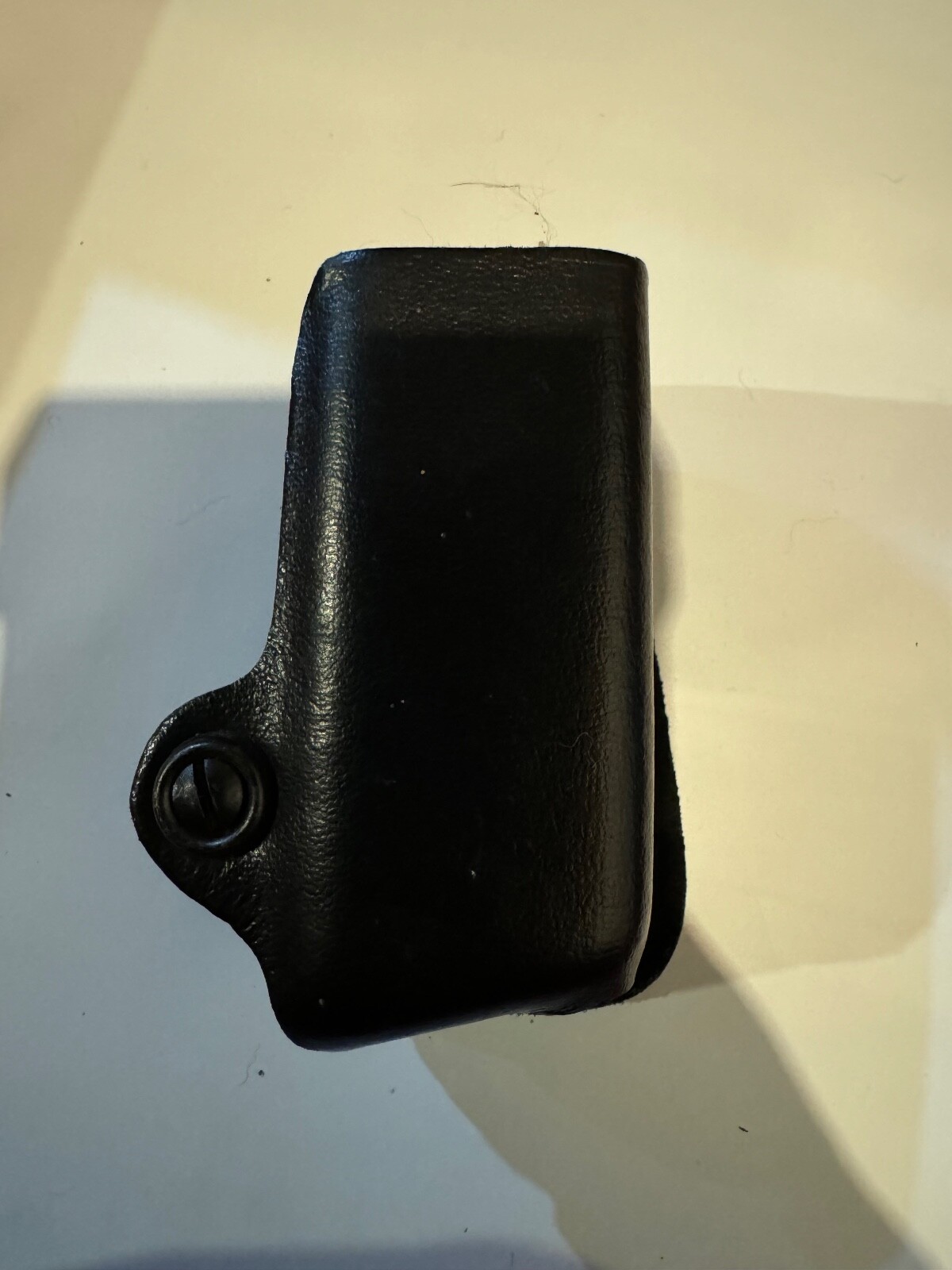 NWOT safariland 074 single pistol holder g 17/22 paddle mount leather