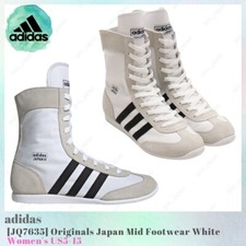 adidas Originals Women's Japan Mid Footwear White / Core Black JQ7635 US5-15 New