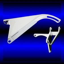 Chrome Alternator Brackets Fit Big Block Chevy 396 427 454 Uppper Lower Short WP