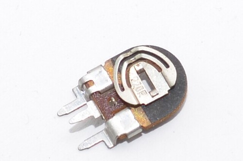 15x Vintage Mini-Trimmer / Potentiometer von RFT, 220 Ohm lin, stehend, DDR, NOS - Picture 3 of 6