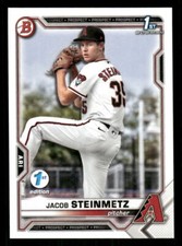 2021 Bowman Draft 1st Edition Jacob Steinmetz #BD-83 Arizona Diamondbacks