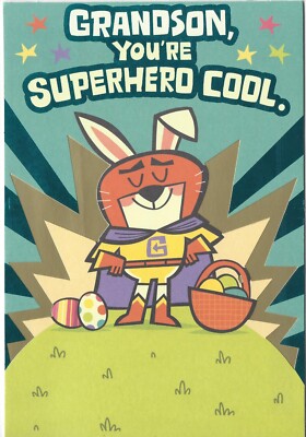 NOS New Hallmark Easter Card - Grandson