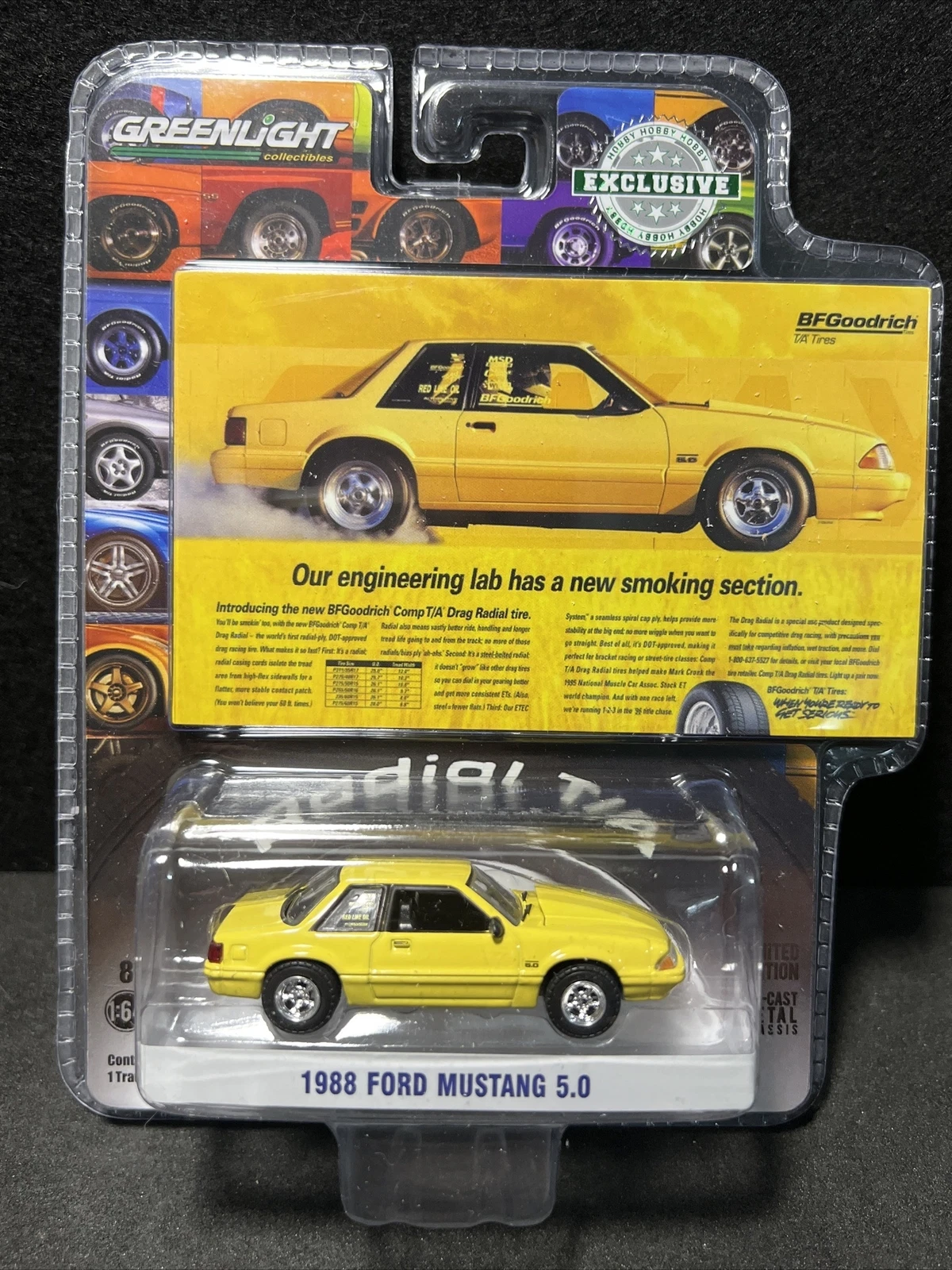 1988 Ford Mustang 5.0 LX Notchback BF Goodrich