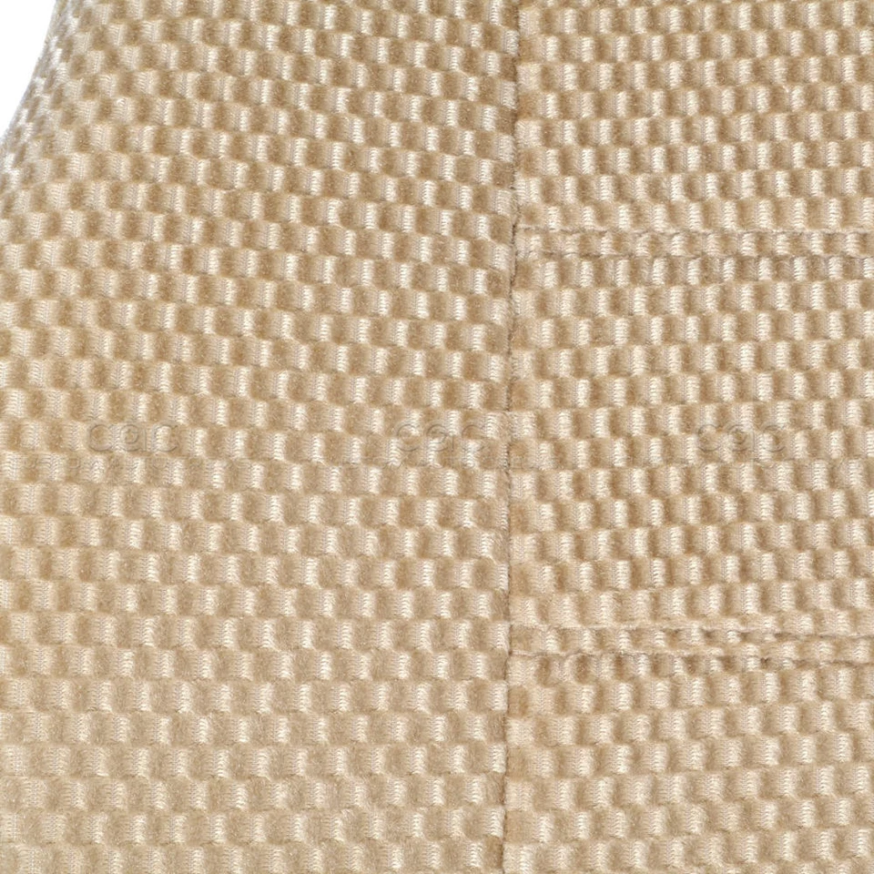 Fundas de asiento Scottsdale beige tela cubierta volante accesorios Foto 4 de 4