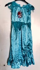 Disney Princess Ariel Little Mermaid Costume Party Dress Youth Girls Size 8-10