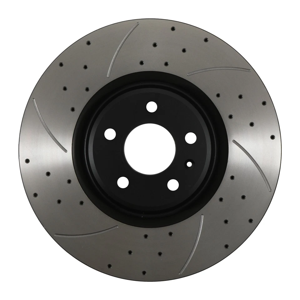 DISCO DE FRENO CON VENTILACIÓN DELANTERA 356mm FABRICANTE DE EQUIPOS ORIGINALES APTO PARA AUDI A6 S6 ALLROAD C7 TDI TSI 12-18 - Imagen 3 de 4