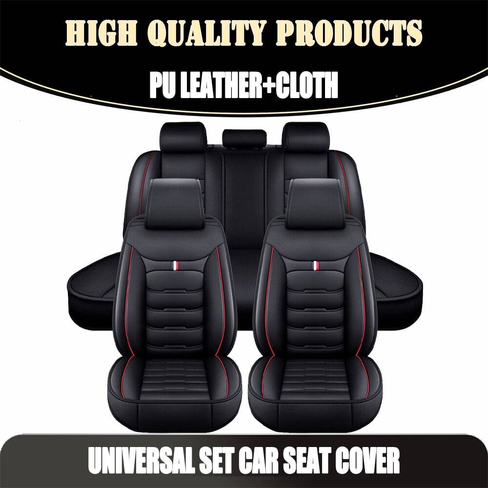 5-Seat Car Seat Covers for Dodge Ram 1500 2500 3500 2009-2023-image