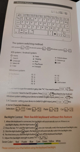 JadeMall Mini Tastatur und Gehäuse für Mini 8" x 5" - Bild 10 von 10