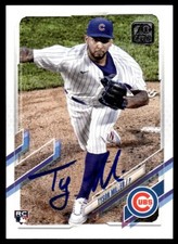 2021 Topps Update Tyson Miller RC Chicago Cubs #US187 Signed Card