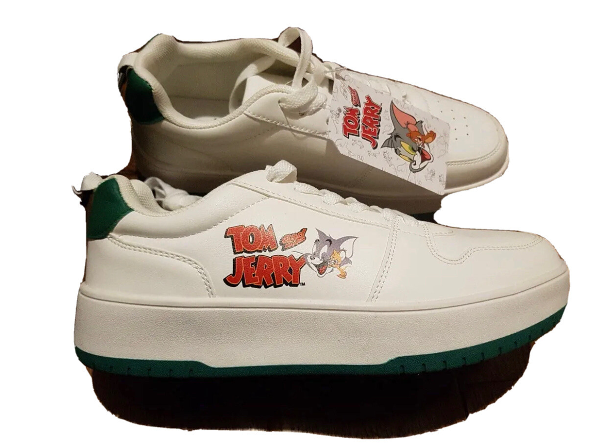 Tom And Jerry Ladies Trainers Sneakers Retro Uk Size 7. Brand New From  Primark | eBay
