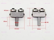 2X Bandsaw Parts Woodworking Metal Guide Pin Fit For Small 9" 8" Bandsaw Machine