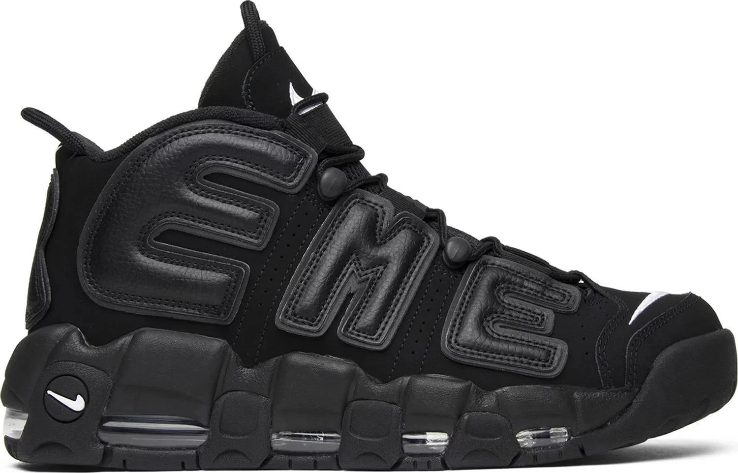 Nike AMBUSH x Air More Uptempo Low Black for Sale - Authenticity