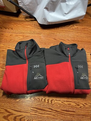 2x Helly Hansen Men's Large Pro-Fleece Jacket Outdoor Denali Full Zip