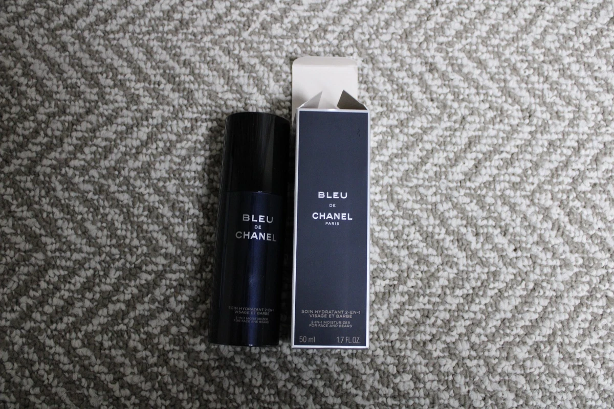 Bleu De CHANEL 2-1 Moisturizer Face+Beard (50ml/1.7fl oz) Man.