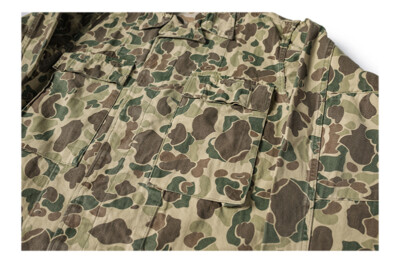Bronson Army M-43 Camo Jacket Workwear Duck Hunter Herringbone
