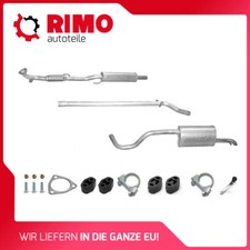 Skoda Roomster 1.2 47kW 51kW (2006-2009) Auspuffanlage Mit Montagesatz Auspuff