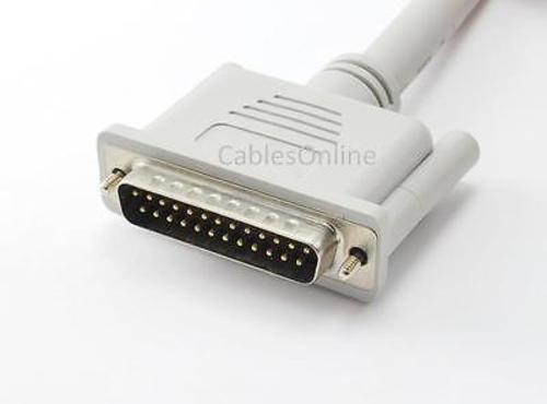 3ft DB25 25-Pin Male to CN50 50-Pin Male SCSI Cable - Picture 2 of 3