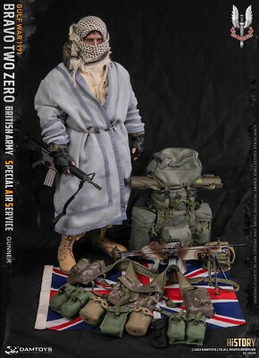 1/6 DAMTOYS 78099 Bravo Two Zero British Army SAS Gunner Action