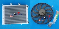 ATV Aluminum Radiator + FAN For POLARIS RZR 800 S RZR800 RZR800S 2007-2014 13 12