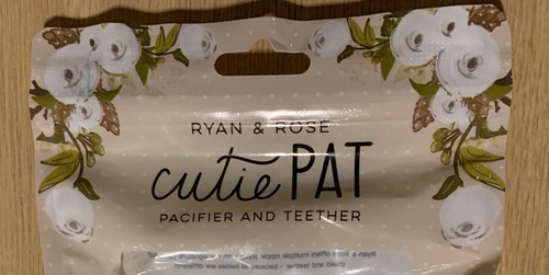 Ryan & Rose Cutie PAT Schnuller weiß medizinisches Silikon bequem langlebig weich - Bild 5 von 7