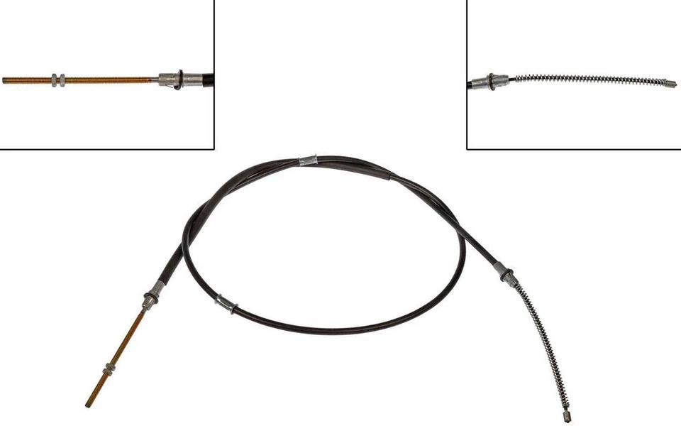 Cable de freno de estacionamiento trasero derecho Dorman para 1992-1999 GMC K1500 Suburban 1993 1994 Foto 2 de 2