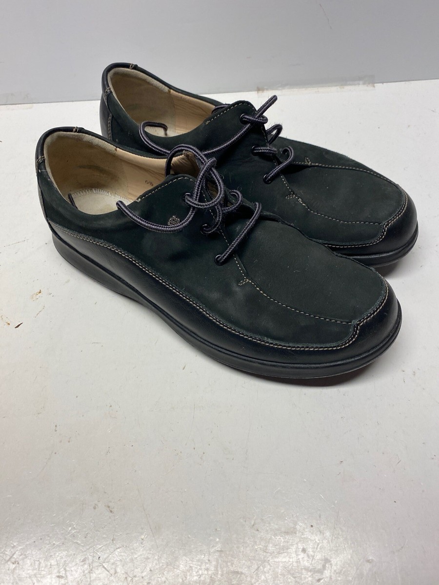Mens Finn Comfort Germany Black Lace Up Shoes - 6.5 | eBay display picture 1