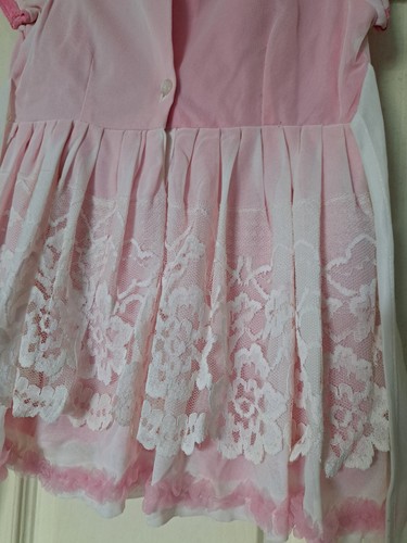 PINK CHILDS DRESS - Picture 6 of 8