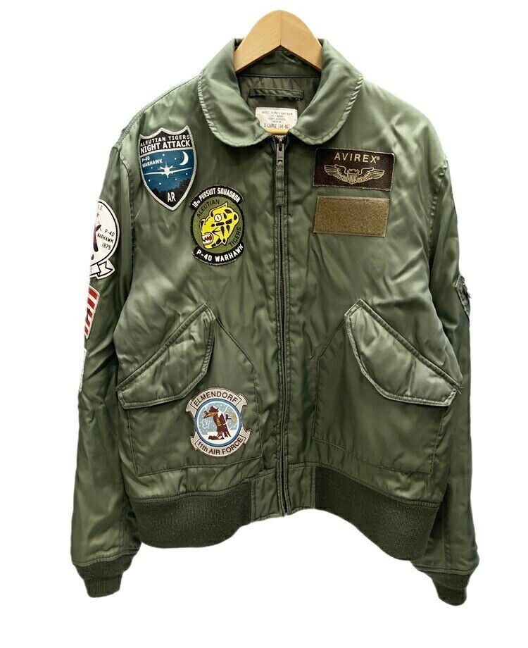 Avirex CWU45P Top Gun Jacket XL Nylon 100% Flight Bomber Avirex CWU45P Top Gun Jacket XL Nylon 100% Flight Bomber