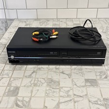 Toshiba SD-V296-K-TU VCR VHS DVD Player Combo Unit AV Cables NO REMOTE Tested