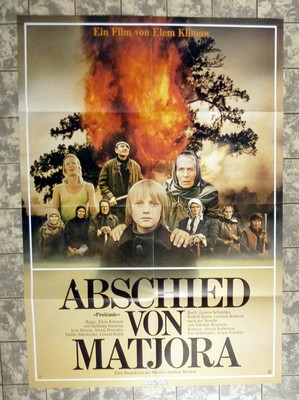 ABSCHIED VON MATJORA Elem Klimov A1-FILMPOSTER Kinoplakat ´83 Stefaniya Stanyuta