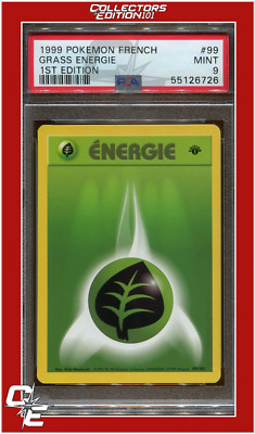 French 99 Grass Energie 1st Edition PSA 9 | eBay