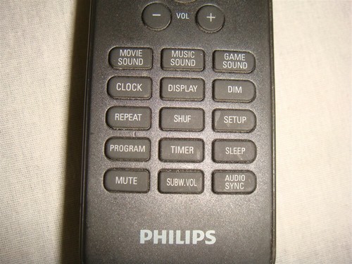 PHILIPS HT: 10-06-17 REMOTE CONTROL FOR HOME THEATER SYSTEM (l60) - Picture 5 of 8