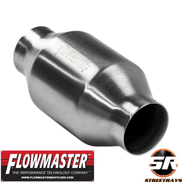 Flowmaster 2000124 Universal 200 Series Catalytic Converter 2.25" In & Out Qty 2 - Image 2 of 4