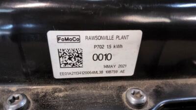 2021 2022 2023, Ford F-150, 3.5L Hybrid Battery, Part Number