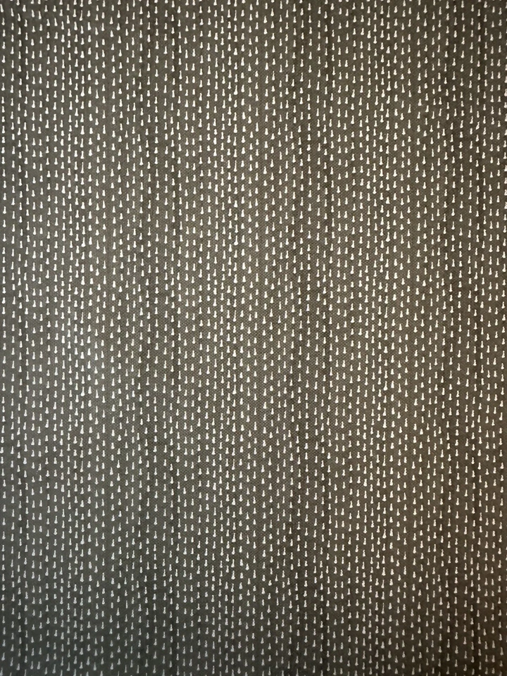 Maresca Textiles Kantha Fabric: Oyster Linen/Cotton 5 1/2 Yards - Image 2 of 4