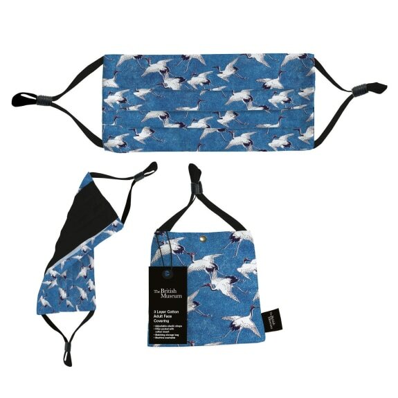 Face Cover of The British Museum Cranes in Flight Adult Design